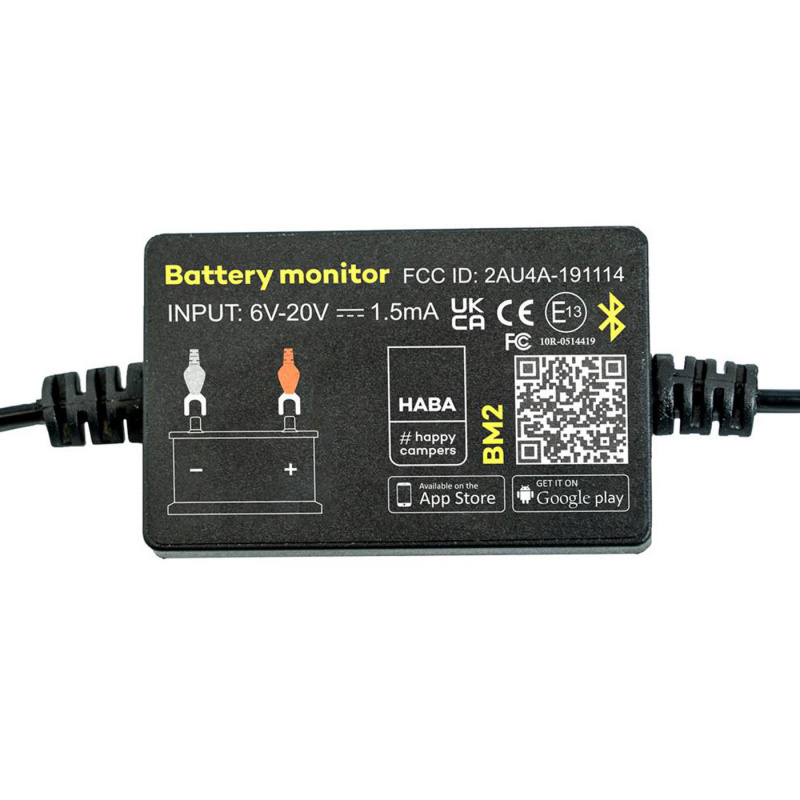 Batteriovervåking Bluetooth i gruppen Campingvogn & Bobilt / Elektronikk / Batterier & Omformere / Batterier / Batteritilbehør hos Campmarket (80599)