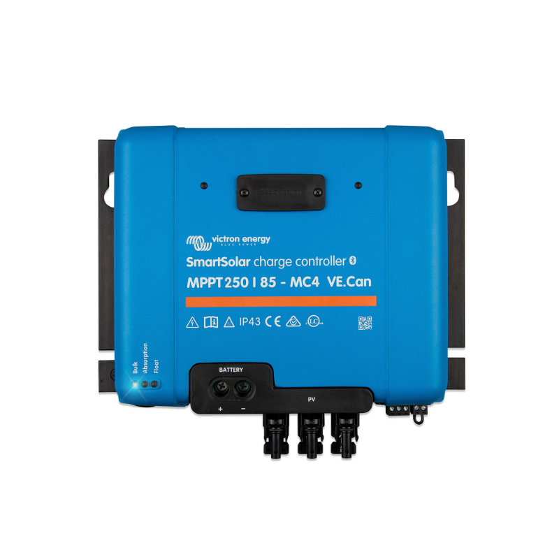 Solcelle-regulator Victron SmartSolar MPPT 250/85-MC4 VE.Can i gruppen Campingvogn & Bobilt / Elektronikk / Solpaneler / Solcelleregulatorer / MPPT hos Campmarket (81240)