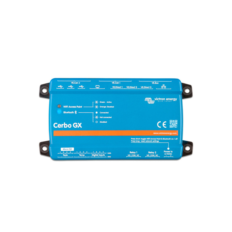 Victron Cerbo GX i gruppen Campingvogn & Bobilt / Elektronikk / Batterier & Omformere / Energiovervåking hos Campmarket (81260)