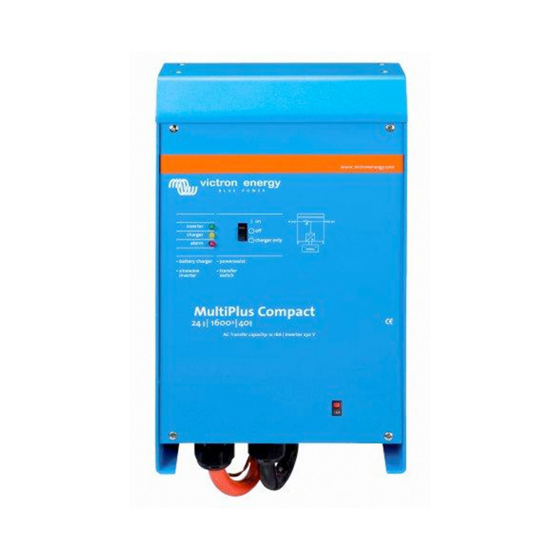 Lader/Inverter Victron MultiPlus Compact 24/1600/40-16 230V VE.Bus i gruppen Campingvogn & Bobilt / Elektronikk / Batterier & Omformere / Batterilader hos Campmarket (81331)