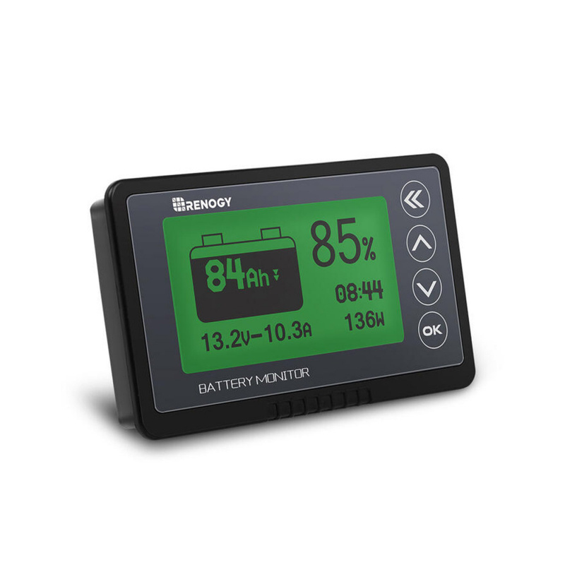 Renogy Batterishunt Monitor i gruppen Campingvogn & Bobilt / Elektronikk / Batterier & Omformere / Energiovervåking hos Campmarket (81475)