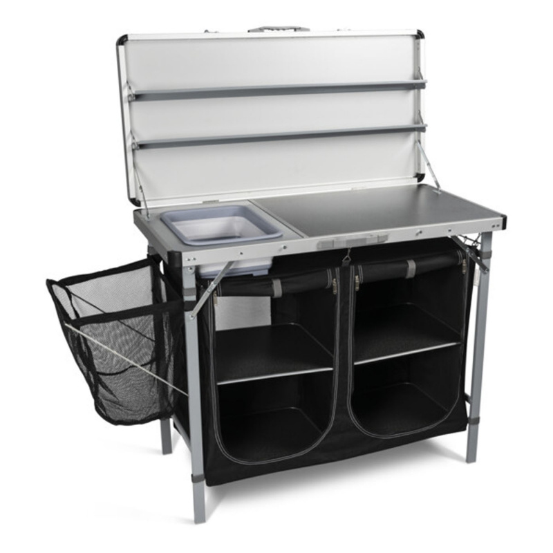Kampa Chieftain DeLuxe kjøkkenskap i gruppen Campingmøbler / Møbler / Smart oppbevaring hos Campmarket (81625)