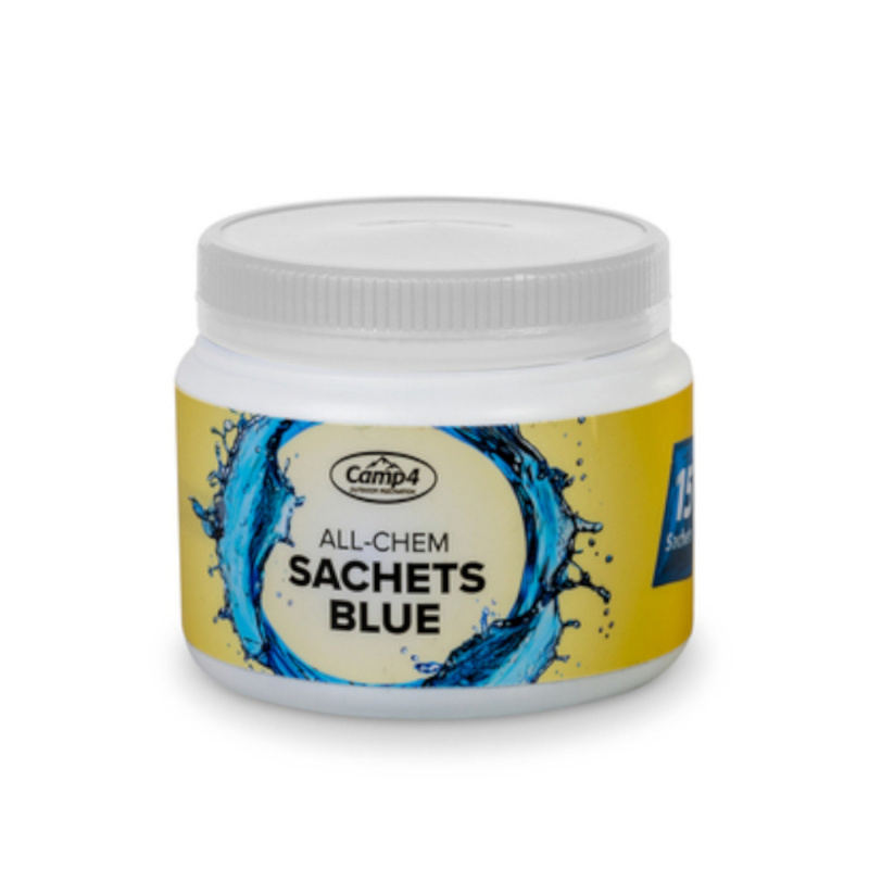 Camp4 Sachetter Blue i gruppen Vann & Sanitær / Kjemi & Tilbehør / Toalett/Tank-rengjøring & Tilbehør hos Campmarket (81785)