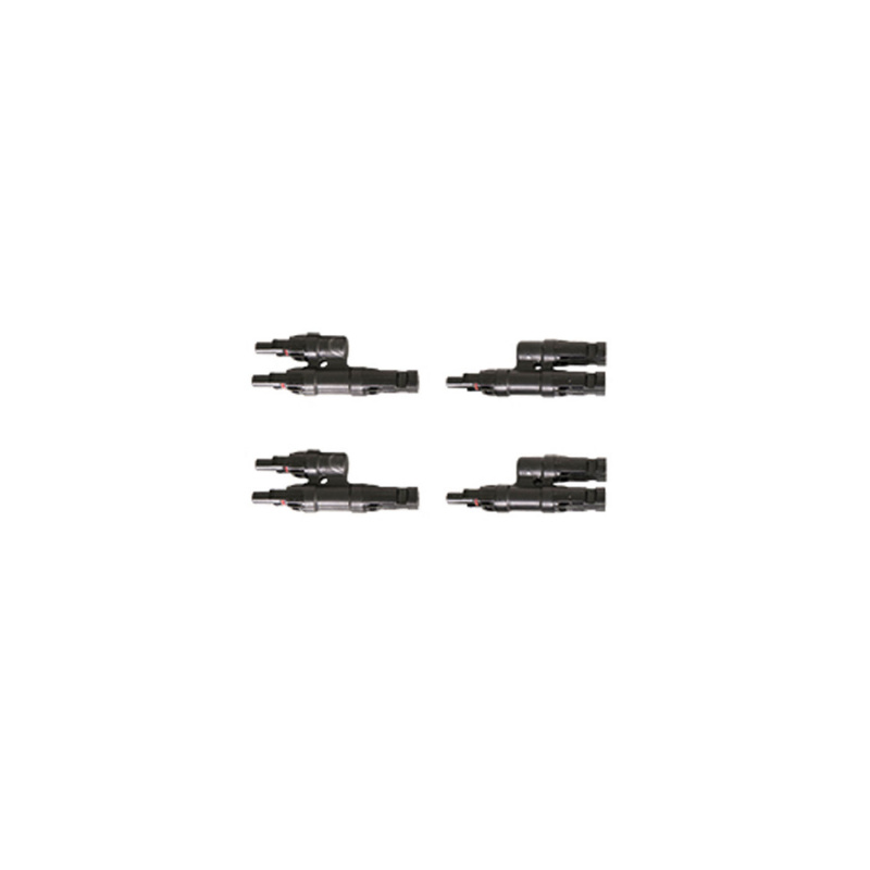 Splitter MC4 1xhann-2xhun i gruppen Campingvogn & Bobilt / Elektronikk / Solpaneler / Tilbehør hos Campmarket (81786)