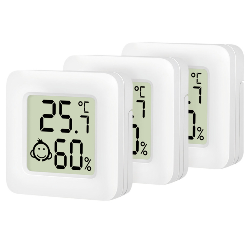 Termometer-Hygrometer 3-pakning i gruppen Campingvogn & Bobilt / Varme, Kulde & Ventilasjon / Installasjonsmateriale varme hos Campmarket (81815)
