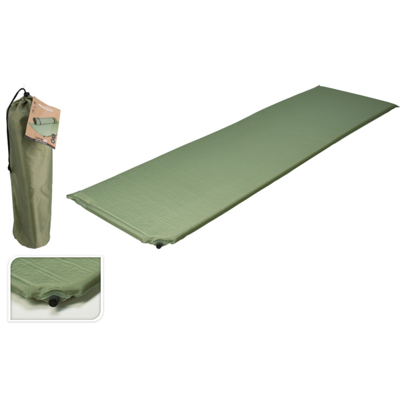 Oppblåsbar Liggeunderlag 183x51cm i gruppen Utendørs / Soveposer & Underlag hos Campmarket (81834)
