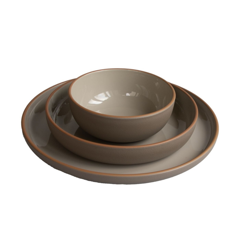 Royal Camping Servise Terra 12 deler i gruppen Husholdning & Kjøkken / Servering / Serviser hos Campmarket (82794)