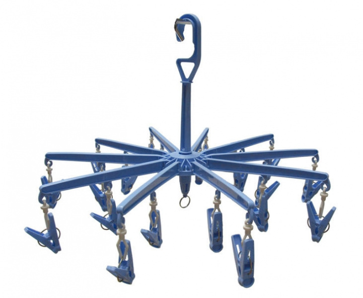 Klesklypeholder Mella i gruppen Husholdning & Kjøkken / Vask, Rengjøring & Oppvask / Tørkestativer hos Campmarket (64238)