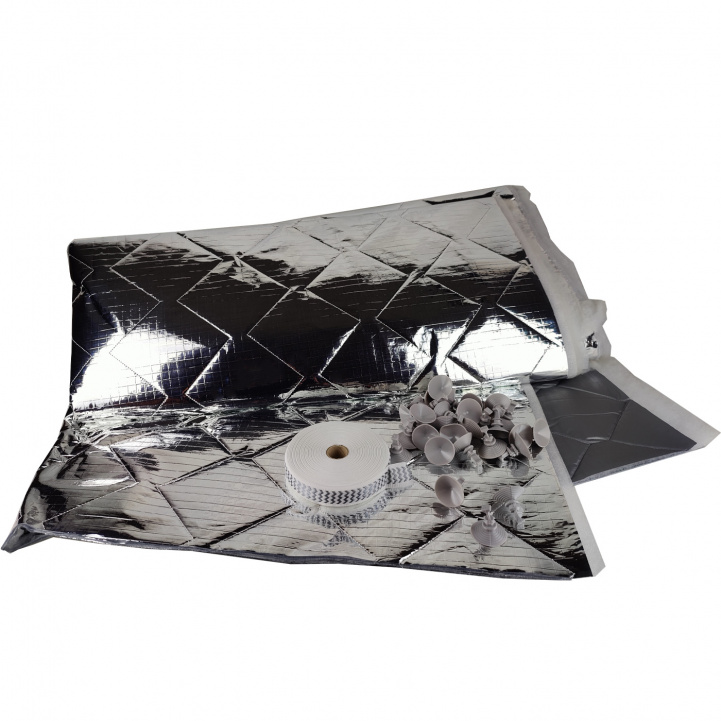 Isoleringsmatte Gjør Det Selv Sett Innvendig Montering i gruppen Campingvogn & Bobilt / Tekstilmatter & Overdrag / Isoleringsmatter / Isolasjonsmatter halvintegrerte bobiler / MB Sprinter 2007- hos Campmarket (64274)