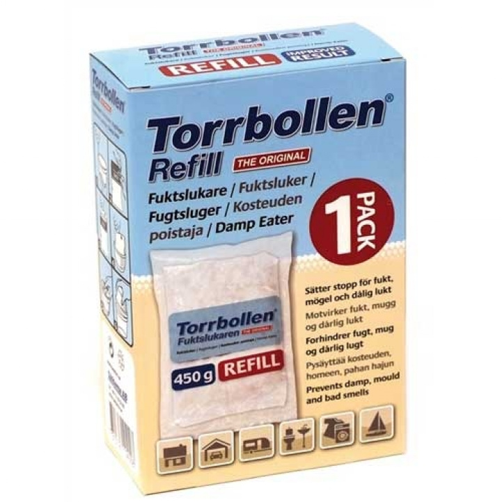 Refill til Torrbollen 1-pose i gruppen Vann & Sanitær / Avfukting & Luftrensing hos Campmarket (64349)