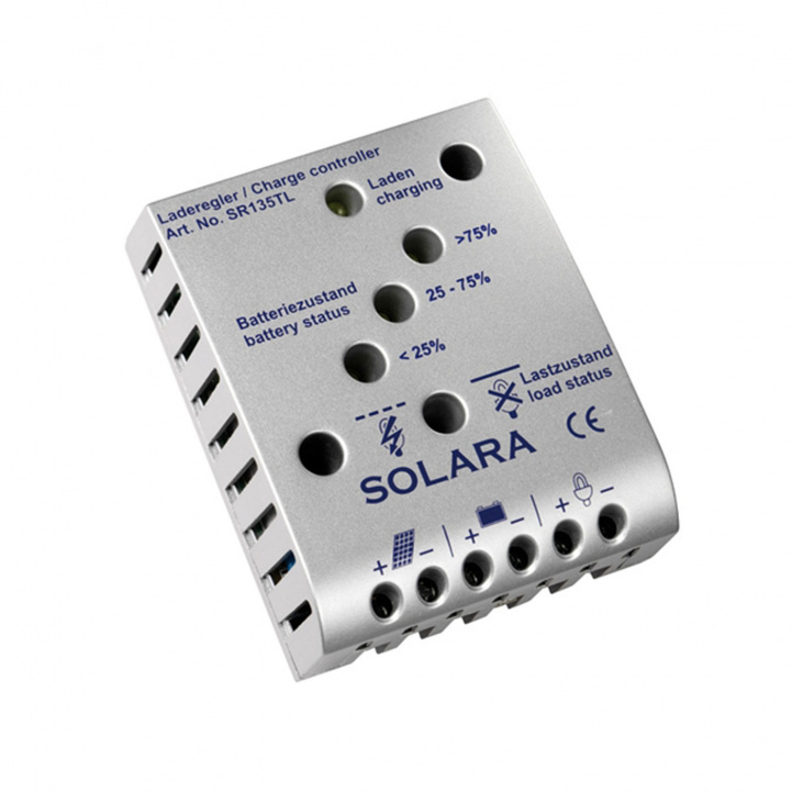 Solcellepanelregulator 135w i gruppen Campingvogn & Bobilt / Elektronikk / Solpaneler / Solcelleregulatorer / PWM hos Campmarket (64375)