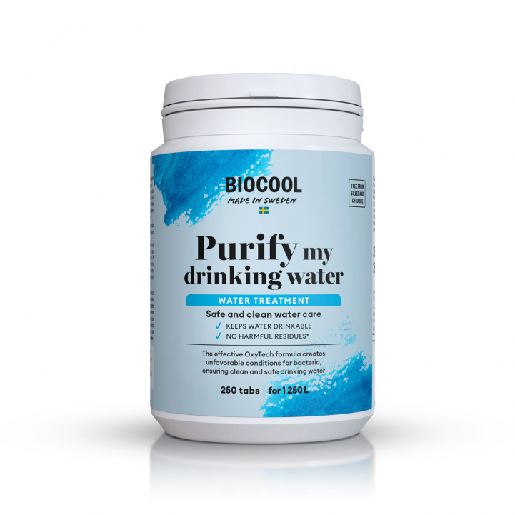 Biocool Rens Drikkevannet Mitt i gruppen Vann & Sanitær / Kjemi & Tilbehør / Desinfeksjon Drikkevannstank hos Campmarket (64395)