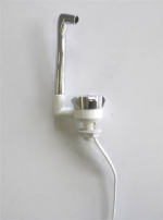 Novo hvit/krom enkelkran