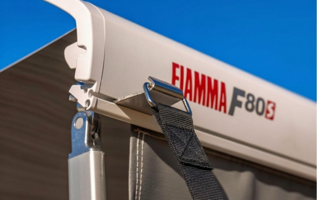 Tie Down S, Stormbåndsett for front i gruppen Fortelt & Markiser / Markiser / Bobilmarkiser / Fiamma Boxmarkiser / Tilbehør hos Campmarket (64472)