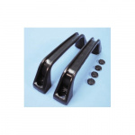 Draghåndtak Svart 165mm 2-p