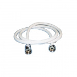 DUSJSLANGE HVIT 1,5M