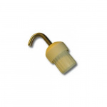 Endebeslag med krok for Carbon X. 23 mm. Stykkvis.