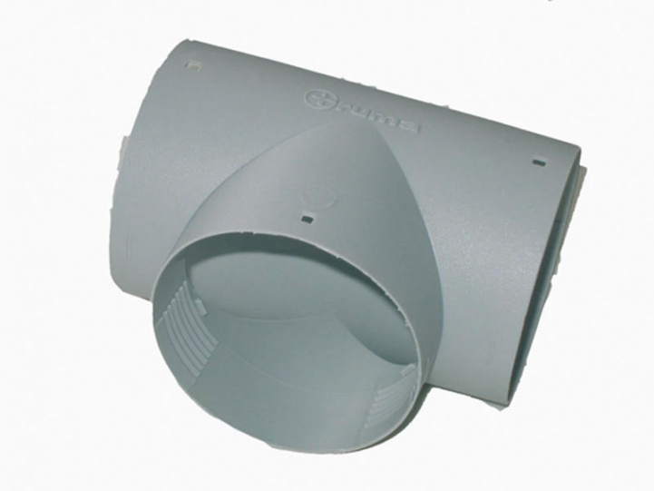 Truma T-Rør TS 65/72mm i gruppen Campingvogn & Bobilt / Varme, Kulde & Ventilasjon / Truma / Installasjonsmateriale hos Campmarket (64691)