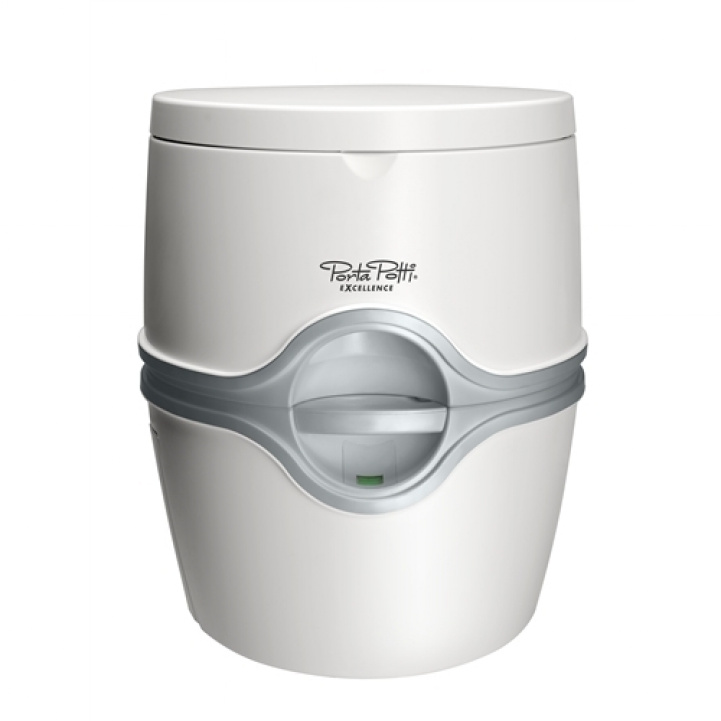 Toalett Porta Potti 565 Hvit Pumpe i gruppen Vann & Sanitær / Toalett / Campingtoalett / Portable toaletter hos Campmarket (64730)