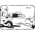 Koblingshjelpen Puller Universal