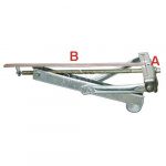 Støtteben universal 497mm