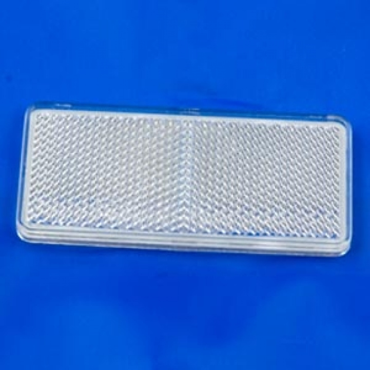 Refleks Hvit Selvklebende Tape 90x40mm i gruppen Campingvogn & Bobilt / Elektronikk / Trafikk & Utvendig belysning / Reflekser hos Campmarket (64816)