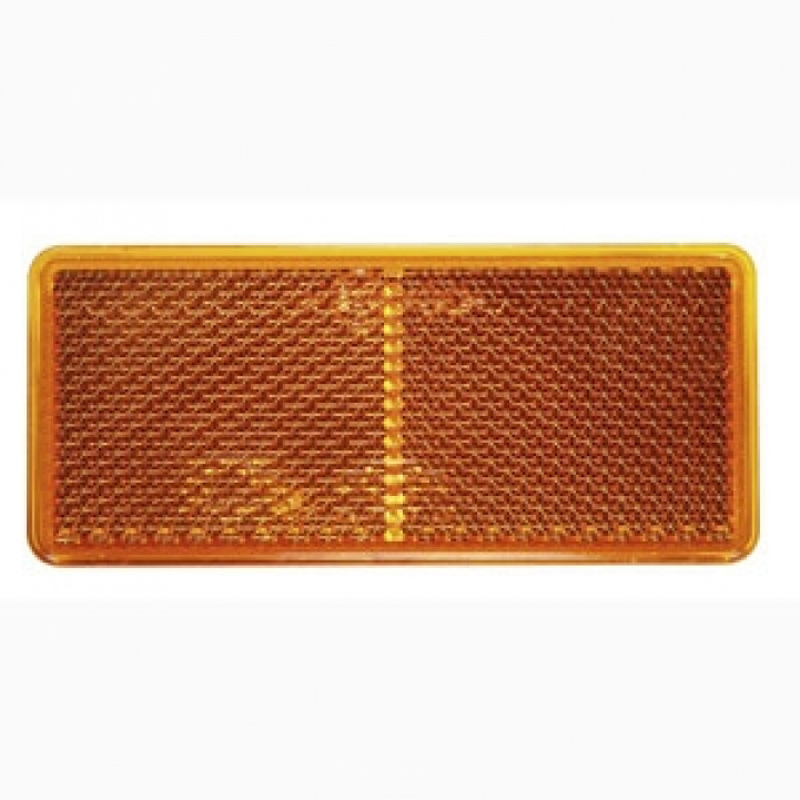Refleks Gul Selvklebende Teip 40x90mm i gruppen Campingvogn & Bobilt / Elektronikk / Trafikk & Utvendig belysning / Reflekser hos Campmarket (64817)