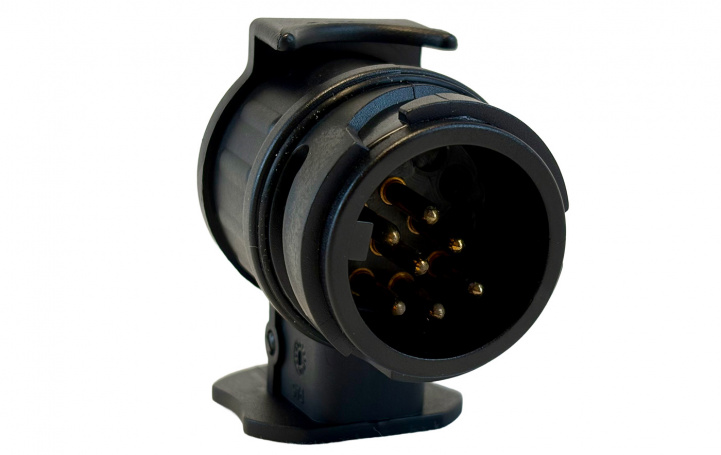 Tilhengeradapter 13-7 polig i gruppen Campingvogn & Bobilt / Chassis / Flyttehjelp/Koblingshjelp / Tilhengerkontakter hos Campmarket (64892)