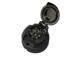 Kontaktdose bil 7-polt plast