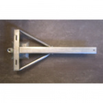 Støtteben med løkke for sveiv