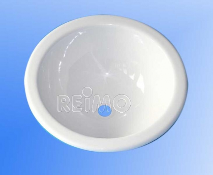 Håndvask Rund Plast 230mm i gruppen Vann & Sanitær / Vann / Vask & Dusjkar / Vask hos Campmarket (64960)