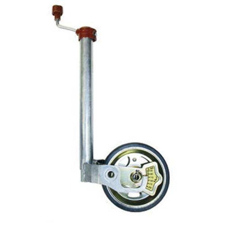 Støttehjul AL-KO Premium med vekt/fjæring i gruppen Campingvogn & Bobilt / Chassis / Støttehjul hos Campmarket (64965)