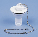 Avløpsbeslag Rett Hull 25mm Slange 19mm