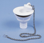 Avløpsbeslag Rett Hull 25mm - Slange 19mm