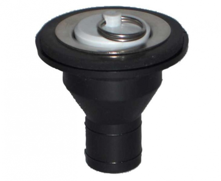 Avløpsbeslag Rett Hull 35mm - Slange 25mm i gruppen Vann & Sanitær / Vann / Vask & Dusjkar / Avløpsbeslag hos Campmarket (64998)