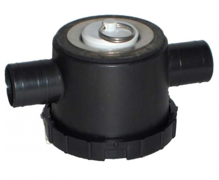 Avløpsbeslag med luktstopp Ø28mm i gruppen Vann & Sanitær / Vann / Vask & Dusjkar / Avløpsbeslag hos Campmarket (64999)