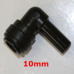 Vinkelkobling med stuss 10mm - slange 10mm