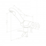 Kran Keramikk stil Kran Keramikk stil