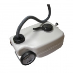 Avfallstank med hjul 25L inkl. slange!