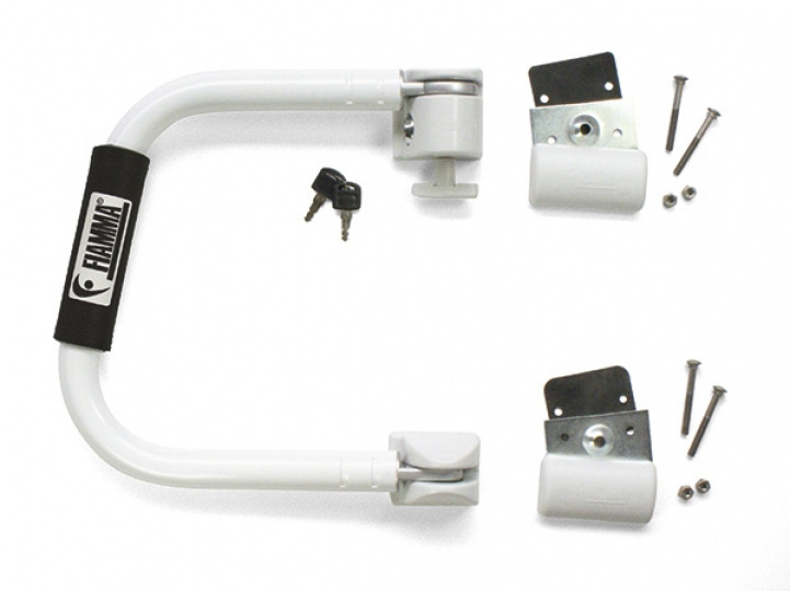 Sikkerhetsbue Security 31 Hvit i gruppen Campingvogn & Bobilt / Lås & Beslag / Sikkerhetslås hos Campmarket (65150)