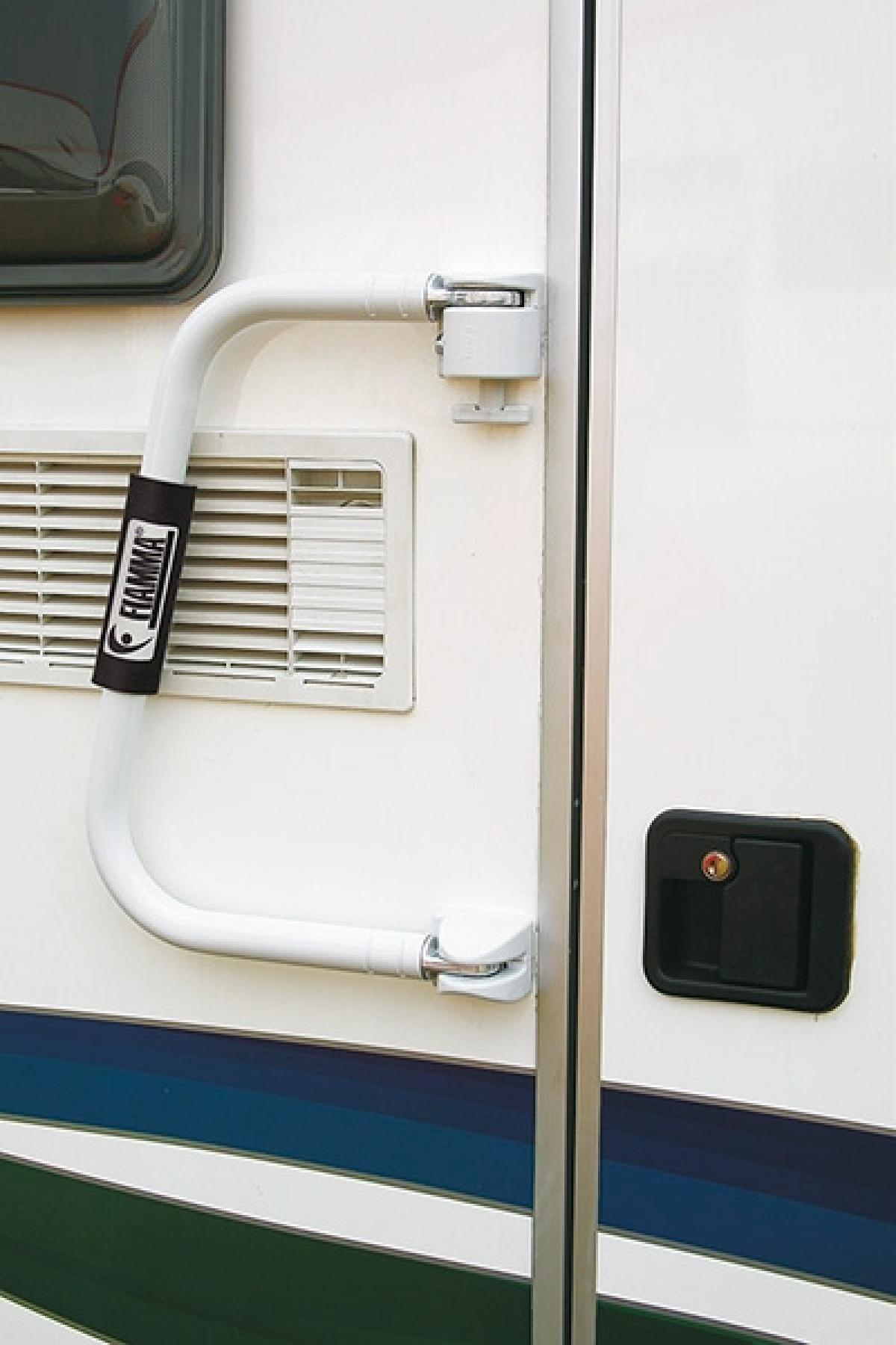 Sikkerhetsbue Security 46 Hvit i gruppen Campingvogn & Bobilt / Lås & Beslag / Sikkerhetslås hos Campmarket (65151)
