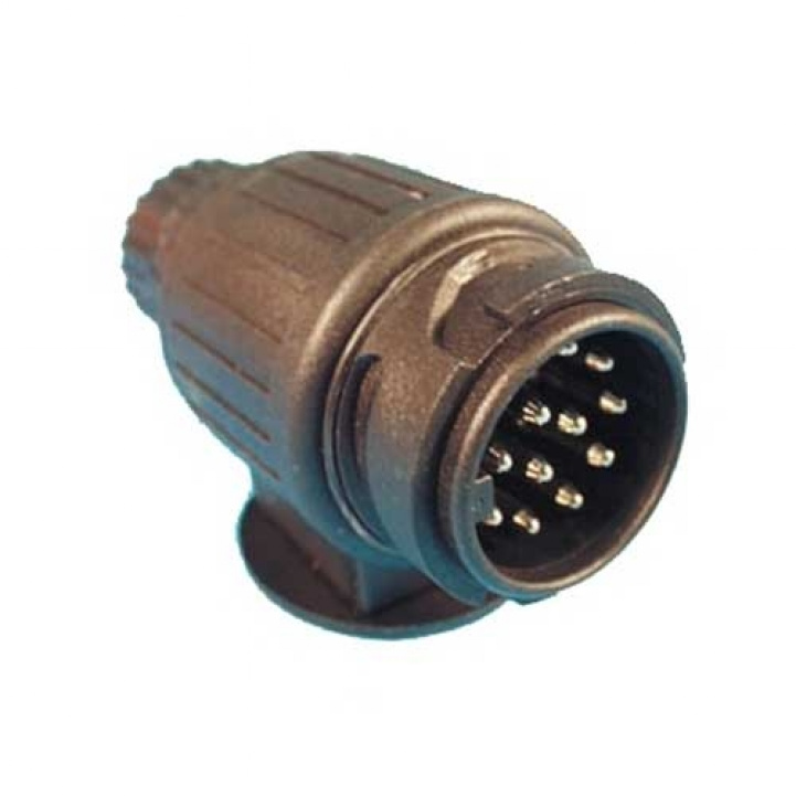 Stikkontakt 13-polt i gruppen Campingvogn & Bobilt / Chassis / Flyttehjelp/Koblingshjelp / Tilhengerkontakter hos Campmarket (65302)