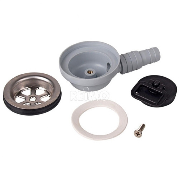 Avløpsbeslag Vinklet 90° 20/25mm i gruppen Vann & Sanitær / Vann / Vask & Dusjkar / Avløpsbeslag hos Campmarket (65342)