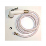 Stådusj av/på hvit