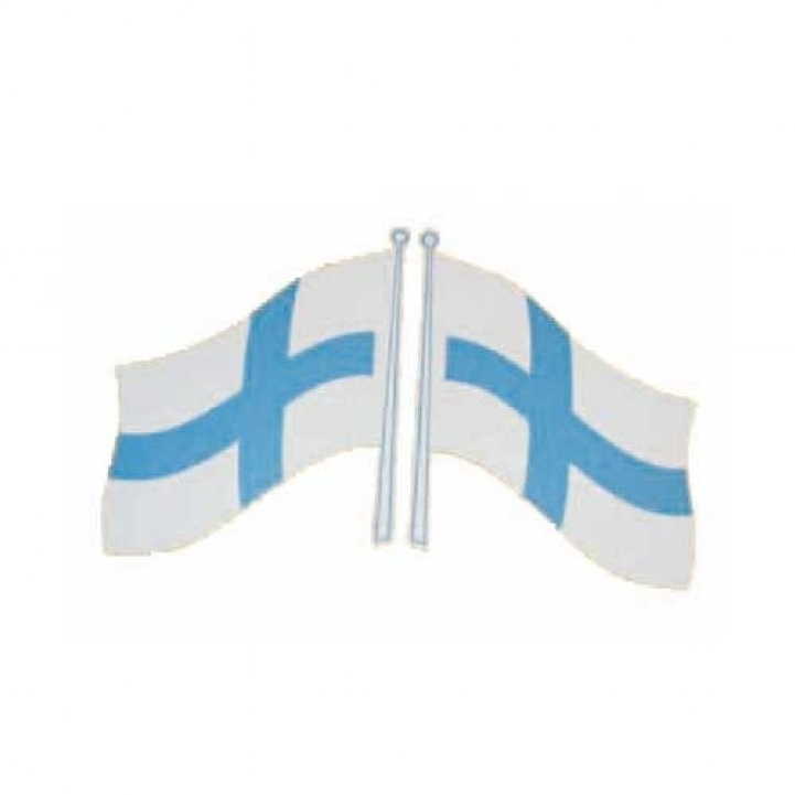 Flaggsett Finland 12*8cm i gruppen Annet / Annet hos Campmarket (65392)