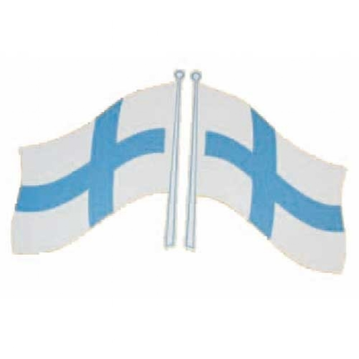 Flaggsett Finland 20*14cm i gruppen Annet / Annet hos Campmarket (65393)