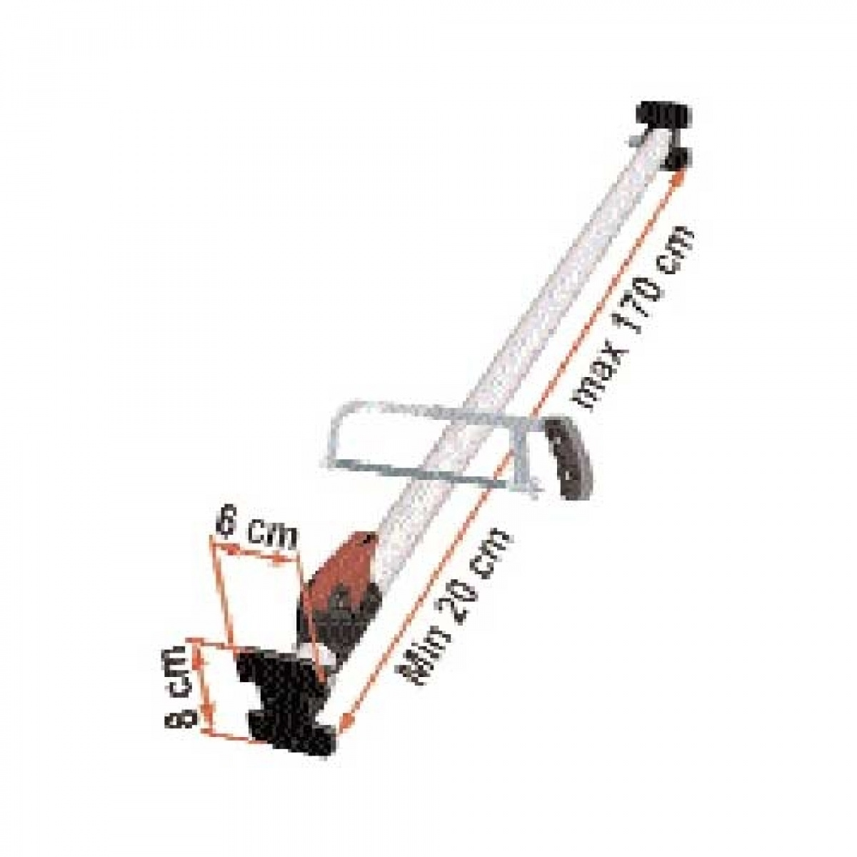 Bagasjebar i gruppen Campingvogn & Bobilt / Chassis / Sykkelstativ / Garasje hos Campmarket (65414)