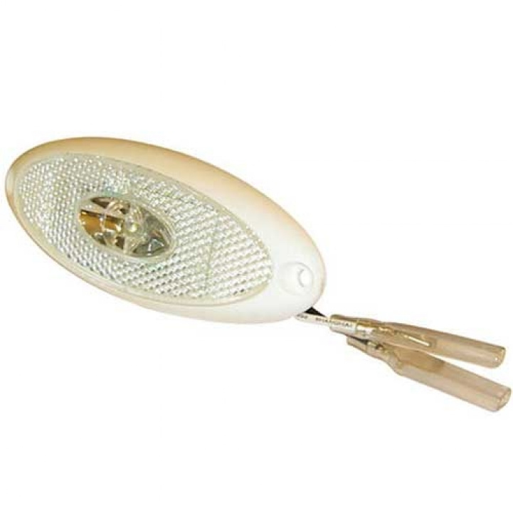 Positionslys LED med hvit ramme i gruppen Campingvogn & Bobilt / Elektronikk / Trafikk & Utvendig belysning / Positionslys hos Campmarket (65418)