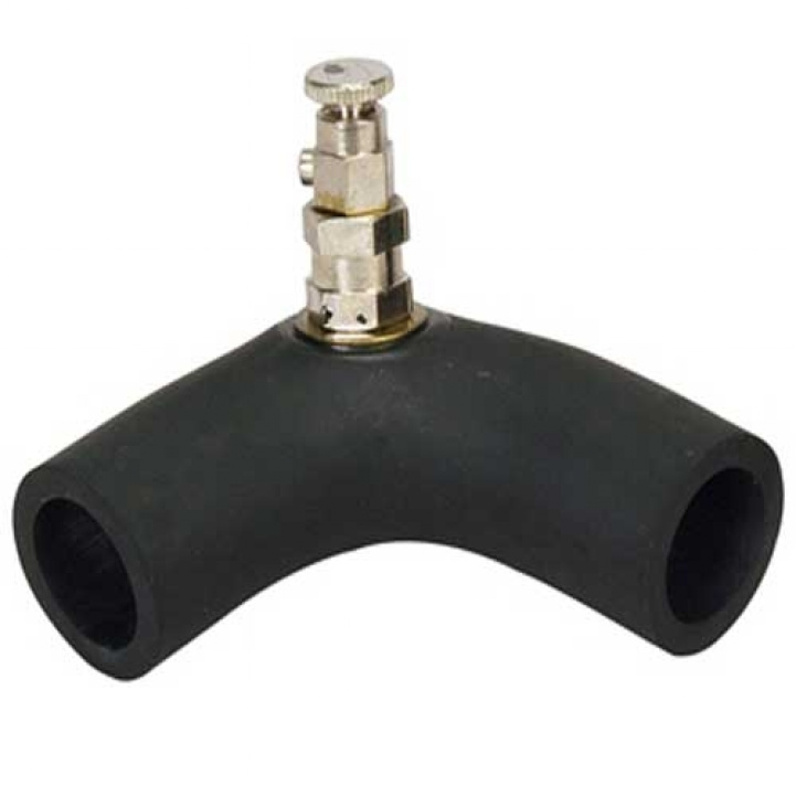 Gummivinkel med luftskrue i gruppen Campingvogn & Bobilt / Varme, Kulde & Ventilasjon / Alde / Installasjonsmateriale hos Campmarket (65496)