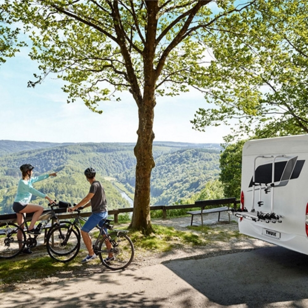 Sykkelstativ Thule Elite G2 Standard i gruppen Campingvogn & Bobilt / Chassis / Sykkelstativ / Vegghengt hos Campmarket (65639)